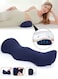 Lumbar Support Pillow, Ergonomic Back Support, Memory Foam Lumbar Pillow, Waist Pillow for Relieving Low Back Pain, Detachable Washable Back Pillow, Moisture Absorption And Breathable, Suitable for Car Seat, Office Chair, Recliner and Bed
