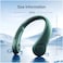 JisuLife Neck Fan 3 Portable Bladeless Neck Fan with 360&deg; Cooling, Rechargeable Hands-Free Personal Cooling Fan for Travel, Office &amp; Outdoor Use, Grey