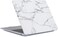 Hard Shell Case &amp; UK Layout English Keypad Cover Compatible for MacBook New Pro 13" with Touch Bar and Touch ID, Model A1706/A1708/A2159/A1989, Release in 2016/2017/2018, White Marble