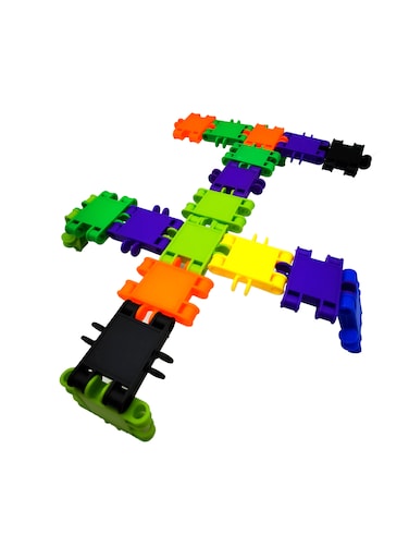 Educational Interlocking Plastic Blocks with Large Gear Mechanisms &ndash; Perfect Toy for Early Childhood Learning and Creativity