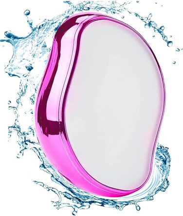 2024 New Crystal Hair Eraser - Painless Exfoliation &amp; Hair Removal Tool for Silky Smooth Skin - Suitable for Men &amp; Women - Versatile Grooming Solution" Rose Pink
