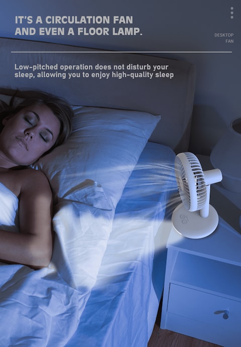LENYES LHF01 Desk Fan &ndash; Compact, Quiet, and Energy-Efficient Cooling Solution for Home, Office, and Travel