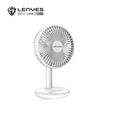 LENYES LHF01 Desk Fan &ndash; Compact, Quiet, and Energy-Efficient Cooling Solution for Home, Office, and Travel