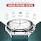 Swiss Military DOM6 Smartwatch 1.43" AMOLED, Bluetooth Calling, Wireless Charging, 7 Days Battery, IP67, iOS/Android Compatible, Silver Frame with Green Strap