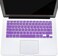 US Layout English Keyboard Cover for Older Version MacBook Pro 13"/15" (A1278/A1286) &amp; Macbook Retina 13"/15" (A1425/A1502/A1398) &amp; Older Version MacBook Air 13" A1369/A1466, Purple