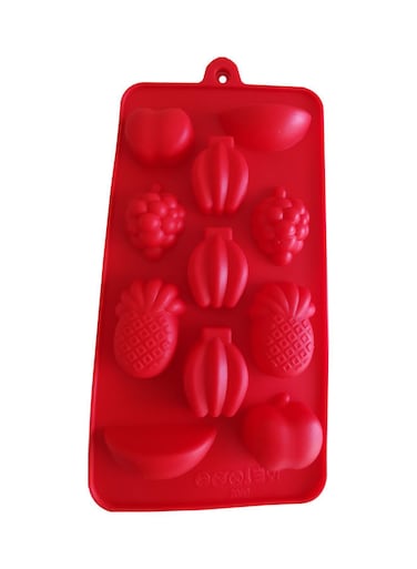 Silicone Fruits Shape Cake Mold, Red Silicone Mould for Baking