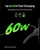 Belkin BoostCharge USB-C to USB-C fast charger cable, USB type C charger cable fast charging for iPhone 16, 15, Samsung Galaxy S24, S23, Pixel, iPad, MacBook, Nintendo Switch and more - 2M, Black