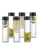 6-Pack 500ml glass Juice Bottles Reusable Water Bottles