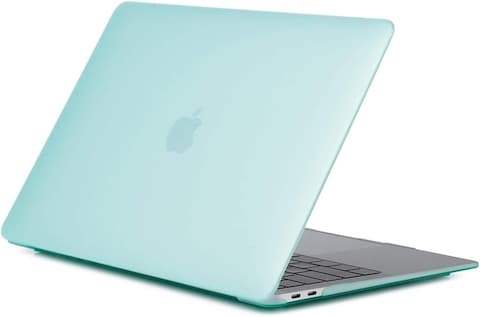 Plastic Hard Shell Case Cover Compatible with MacBook Pro 13-Inch with/without Touch Bar &amp; Touch ID Model:- A2338 M2/M1 A2251/A2289/A2159/A1989/A1708/A1706, Release 2016 to 2022, Mint Green