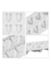 Silicone 8 Heart Shape Cake Mold, Love Shape Mould for Baking