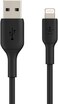 Belkin Lightning Cable (Boost Charge Lightning to USB Cable for iPhone, iPad, AirPods) MFi-Certified iPhone Charging Cable (Black, 1M)