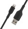 Belkin Lightning Cable (Boost Charge Lightning to USB Cable for iPhone, iPad, AirPods) MFi-Certified iPhone Charging Cable (Black, 1M)