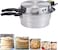 Multi Purpose 32-CM Mini Electric Oven, Bread Maker, Pizza Maker, Khameer Maker, Mini Khameer Hot Flat Arabic Lebanese Bread Maker, Silver