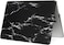 Plastic Hard Shell Case Cover Compatible with Older Version MacBook Air 13.3-Inch Model:- A1369/A1466 Release 2010 to 2017, Black Marble