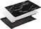 Plastic Hard Shell Case Cover Compatible with Older Version MacBook Air 13.3-Inch Model:- A1369/A1466 Release 2010 to 2017, Black Marble