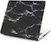 Plastic Hard Shell Case Cover Compatible with Older Version MacBook Air 13.3-Inch Model:- A1369/A1466 Release 2010 to 2017, Black Marble