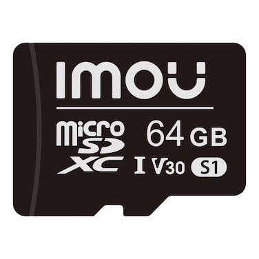 Imou Fast 64GB microSDXC Memory Card with SD Adapter &ndash; High Speed UHS-I Class 10 Full HD Read/Write up to 95MB/s   Reliable Storage for Smartphone, Tablet, Action Camera, Drone, Dash Cam, Security Camera and Laptop Memory Expansion Card