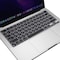 US Version Russian Keyboard Cover for MacBook Air 15/13.6&quot; 2022,2023 Model A2941/A2681, MacBook Pro 14&quot; 2023,2022, Model A2442, A2779 M1, MacBook Pro 16&quot; 2023,2022, Model A2485,A2780 M1, Black