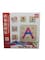Educational Letter Building Puzzle Set, Wooden Board with Colourful Pieces, 36+ Months, Early Learning STEM Toy