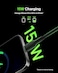 Belkin BoostCharge USB C charger cable, USB-C to USB-A cable, USB type C charging cable for iPhone 16, 15, Samsung Galaxy S24, S23, Google Pixel, iPad Pro, Nintendo Switch and more - 1M, Black
