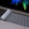 EU/UK Version Clear Skin Silicone Protective Keyboard Cover for Macbook Pro 13/15 Inch with Touch Bar Model A1706/A1707/A1989/A1990/A 2159, Release 2016/2017/2018/2019, Clear