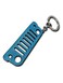 Stylish Wrangler Grill Keychain, Gift for Jeep Fans, Durable 3D Jeep Grill Key Ring, Adventure-Ready Accessory,Blue
