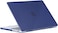 Hard Shell Case Cover Compatible with MacBook Pro 14-Inch Release 2024/2023/2022/2021 Model:- M3 A2918/A2992, M2 A2779, M1 A2442 Pro/ Max Chip with Touch ID, Navy Blue Carbon Fiber Texture