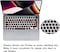 EU/UK Version Russian English Keyboard Cover for MacBook Air 15.3&quot; M2 A2941/Air 13.6&quot; M2 A2681, MacBook Pro 14.2&quot;/16.2&quot; 2023-2021 M3/M2/M1, A2918/A2992/A2779/A2442/A2991/A2780/A2485, Black