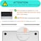 Hard Shell Case Cover Compatible with MacBook Pro 14-Inch Release 2024/2023/2022/2021 Model:- M3 A2918/A2992, M2 A2779, M1 A2442 Pro/ Max Chip with Touch ID, Dark Cyan Carbon Fiber Texture