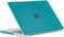 Hard Shell Case Cover Compatible with MacBook Pro 14-Inch Release 2024/2023/2022/2021 Model:- M3 A2918/A2992, M2 A2779, M1 A2442 Pro/ Max Chip with Touch ID, Dark Cyan Carbon Fiber Texture
