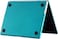 Hard Shell Case Cover Compatible with MacBook Pro 14-Inch Release 2024/2023/2022/2021 Model:- M3 A2918/A2992, M2 A2779, M1 A2442 Pro/ Max Chip with Touch ID, Dark Cyan Carbon Fiber Texture
