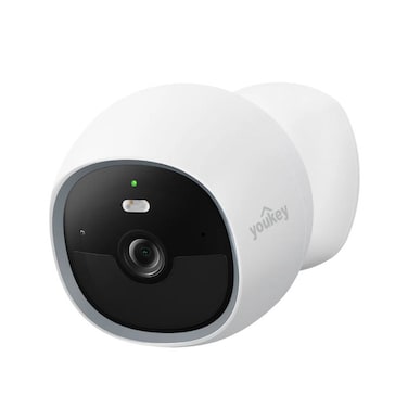 Youkey S320 Wireless Magnetic Security Camera &ndash; 1080p HD Video, Night Vision, Motion Detection, Wi-Fi Remote Monitoring, Rechargeable Battery, Compact Indoor/Outdoor Surveillance Camera