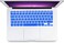 EU/UK Layout Arabic Keyboard Cover for Older Version MacBook Pro 13"/15" (A1278/A1286) &amp; Macbook Retina 13"/15" (A1425/A1502/A1398) &amp; Older Version MacBook Air 13" A1369/A1466, Dark Blue