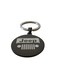 Jeep Logo Keychain – Black Metal Round Design with Iconic Grille Pattern and Polished Silver Key Ring – Rugged and Stylish Key Holder Accessory for Jeep Owners and Adventure Enthusiasts