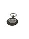Jeep Logo Keychain – Black Metal Round Design with Iconic Grille Pattern and Polished Silver Key Ring – Rugged and Stylish Key Holder Accessory for Jeep Owners and Adventure Enthusiasts