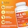 Dr. Berg Nutritionals Maximum Strength 7-in-1 Vitamin D3 K2 5000 IU, Naturally Derived D3, 4X Lab-Tested &amp; Verified, High Absorption Formula, K2 D3 Vitamin Supplement - 60 Capsules