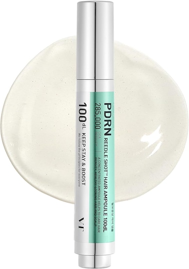 VT COSMETICS PDRN REEDLE SHOT HAIR AMPOULE 100dl, Vegan PDRN, Slow aging, Scalp treatment
