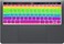 USA Version English Silicone Protective Keyboard Cover for Macbook Pro 13/15 Inch with Touch Bar Model A1706/A1707/A1989/A1990/A 2159, Release 2016/2017/2018/2019, Rainbow-02