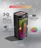 MAGIC STAR Boombox Portable Party Karaoke Speaker L-2811 with 2 Wireless Microphones, LED Lights, Digital Display, Bluetooth V5.3, 60W RMS