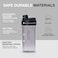 LocknLock Tritan Shake It Bottle Pro 850ml &ndash; Shatter-Resistant, Leak-Proof, and BPA-Free with Finger Loop - Black