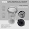 LocknLock Tritan Shake It Bottle Pro 850ml &ndash; Shatter-Resistant, Leak-Proof, and BPA-Free with Finger Loop - Black