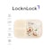 LocknLock To Go Lunchbox 980ml &ndash; White, Leak-Proof, Microwave &amp; Freezer Safe