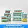 LocknLock Freezer Fit Container Rectangle 3.5L&ndash; BPA-Free, Microwave &amp; Dishwasher Safe