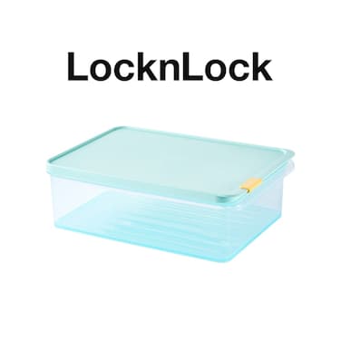 LocknLock Freezer Fit Container Rectangle 2.2L&ndash; BPA-Free, Microwave &amp; Dishwasher Safe