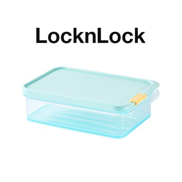 LocknLock Freezer Fit Container Rectangle 1.05L&ndash; BPA-Free, Microwave &amp; Dishwasher Safe