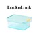 LocknLock Freezer Fit Container Rectangle 450ml &ndash; BPA-Free, Microwave &amp; Dishwasher Safe