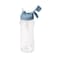 LocknLock Active 2L Blue Water Bottle &ndash; Durable, Easy Grip, Leak-Proof with Hidden Finger Loop