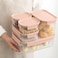 LocknLock Classic Plus Pink 5-pcs Food Container Set (385ml x2, 910ml, 2L, 2.8L) &ndash; Airtight &amp; BPA-Free Containers