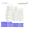 LocknLock Fresh Oven-Safe Glass Food Container 18-Piece Set &ndash; Airtight Leakproof Lids, Microwave, Oven, Air Fryer and Freezer Safe