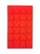 Silicone Love Heart Shaped Fondant Mold, Red Silicone Baking Mould